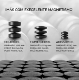 Imas magnéticos 800 Gauss o milheiro