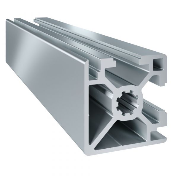 Perfil de Aluminio 30x30MM ESTRUTURAL - 6000MM - CANTO ENCLAUSURAMENTO