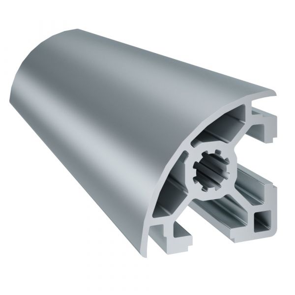 Perfil de Aluminio 30x30MM ESTRUTURAL - 6000MM - ABAULADO