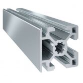 Perfil de Aluminio 30x30MM ESTRUTURAL - 6000MM - FACE ENCLAUSURAMENTO