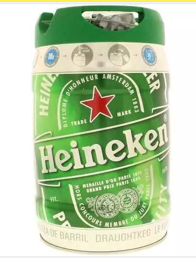 Barril Chopp Cerveja Heineken 5l Vazio 5 Litros