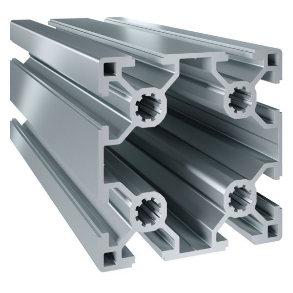 Perfil de Aluminio 60 x60MM ESTRUTURAL - 6000MM - COLUNA